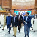 Prime Minister Muhammad Shehbaz Sharif visiting Jinnah Convention Centre to review preparations for the upcoming SCO Head of the Governments Summit