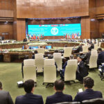 Prime Minister Muhammad Shehbaz Sharif addresses the 23rd SCO Council of Heads of Governments Meeting