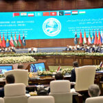 Prime Minister Muhammad Shehbaz Sharif addresses the 23rd SCO Council of Heads of Governments Meeting