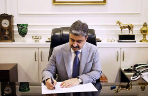 Lt. Gen. Muhammad Ali, HI (M) (Retd) assumed charge of the Office of Federal Secretary Defense.