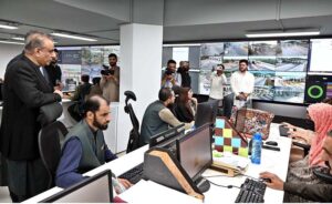 Federal Minister for Communications and Privatization, Mr. Abdul Aleem Khan, visits the National Highway Authority (NHA) headquarters in federal Capital.