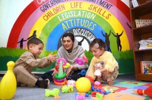 Deputy Commissioner Shahid Ali along with other officials inaugurating Child Protection Unit in collaboration with UNICEF.