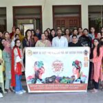 Vice-Chancellor Prof. Dr. Zill-I-Huma Nazli leading a walk in connection with World Food Day organized by Department of Food Sciences & Technology at the Government College Women University Faisalabad (GCWUF)