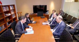 Federal Minister for Finance and Revenue Senator Muhammad Aurangzeb held a meeting with a team of Fitch Ratings
