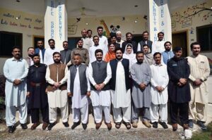 Deputy Commissioner Shahid Ali along with other officials inaugurating Child Protection Unit in collaboration with UNICEF.