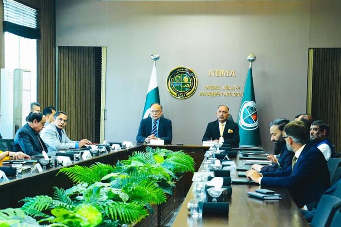 NDMA held coordination meeting for humanitarian assistance for Gaza and Lebanon