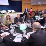 Federal Minister for Finance and Revenue Senator Muhammad Aurangzeb participated in the Coalition of Finance Ministers for Climate Action (CFMCA) upon his visit to Washington for WB/IMF annual meetings 2024