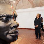 Vice Chancellor NCA, Prof. Dr. Murtaza Jaffrey visiting after inaugurate a grand exhibition of sculpture works at the National College of Arts (NCA)