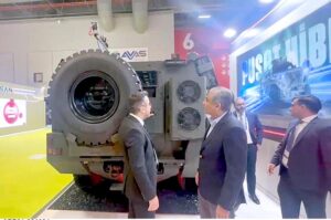 Federal Minister for Interior Mohsin Naqvi visiting SAHA Expo in Istanbul Türkiye.