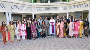 Archbishop of Catholic Diocese of Islamabad/Rawalpindi, Dr. Joseph Arshad inaugurates the Islamabad Convent School H-8/4 Campus Afternoon Shift.