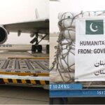 Following the Prime Minister's instructions, the Pakistan NDMA dispatched its 18th consignment of 95 tons of relief items for the affected people of Lebanon via a chartered flight from Islamabad International Airport