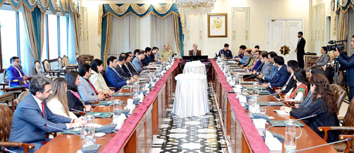 Newly selected Community and Labor Welfare Attachés call on Prime Minister Muhammad Shehbaz Sharif Newly selected Community and Labor Welfare Attachés call on Prime Minister Muhammad Shehbaz Sharif