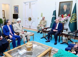Renowned Islamic Scholar Dr. Zakir Naik calls on Prime Minister Muhammad Shehbaz Sharif.