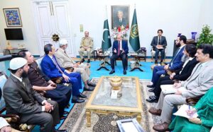 Renowned Islamic Scholar Dr. Zakir Naik calls on Prime Minister Muhammad Shehbaz Sharif.