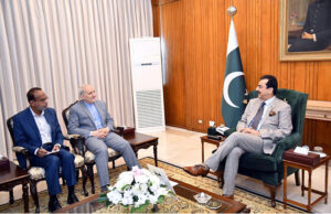 The Ambassador of Iran to Pakistan, Dr. Reza Amiri Moghadam, called on the Acting President Syed Yousaf Raza Gilani, at Aiwan-e-Sadr in Federal Capital.