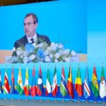 Federal Minister for Power, Sardar Awais Ahmed Khan Leghari delivers a keynote address at the opening ceremony of the 3rd Belt & Road Energy Ministerial Conference at Qingdao, China