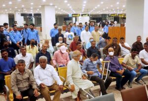 Pakistani prisoners deport to their homeland from Sri Lanka, arriving at Islamabad International Airport.