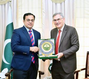 Federal Minister for Economic Affairs, Ahad Cheema in meeting with the delegation of Asian Development Bank.