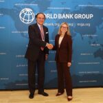 Federal Minister for Finance and Revenue Senator Muhammad Aurangzeb met with Ms. Anna Bjerde, Managing Director of Operations at the World Bank