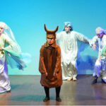 On the 29th day of the 38-day World Culture Festival Karachi 2024, Three Gifts of the North Wind (UK) were performed by the international artists of UK Theater for children organized by the Arts Council of Pakistan, Karachi