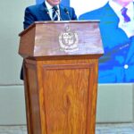 Prime Minister Muhammad Shehbaz Sharif addressing a ceremony held in honour of students of Palestine who recently arrived in Pakistan to complete their medical education