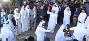 On the 29th day of the 38-day World Cultural Festival Karachi titled "Flavors of the UAE a culinary and cultural journey" depicting the culture of the United Arab Emirates organized by Arts Council of Pakistan Karachi