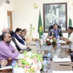 Mr. Shahid Usman Parliamenty Secretary, Industries and Production visits Engineering Development Board (EDB) for Briefing