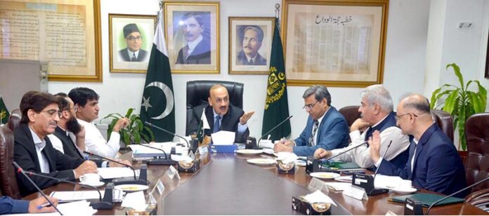 The Federal Secretary for Human Rights, Allah Dino Khowaja, chairs the 8th meeting of the Implementation Commission on Prison Reforms