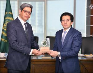 Minister of State for Finance and Revenue, Mr. Ali Pervaiz Malik, visits the Competition Commission of Pakistan (CCP)