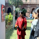 To commemorate ‘Kashmir Black Day’, a special exhibition organized at the National College of (NCA) to highlight the atrocities on Kashmiris in IOKashmir