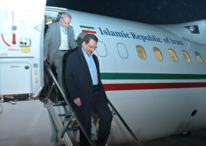 Minister of Industry, Mines and Trade, Sayyed Mohammad Atabak arrives in Pakistan to attend the 23rd SCO conference. Additional Secretary (Afghanistan & West Asia), Ahmed Naseem Warraich welcomes the Iranian Minister at Islamabad International Airport.