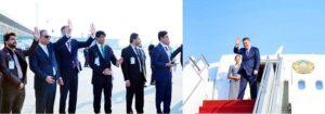 Kazakhstan's Prime Minister, Oljas Bektenov, has concluded his visit to Pakistan after attending the 23rd Shanghai Cooperation Organization (SCO) conference. Following the event, Abdul Aleem Khan, Federal Minister for Privatization, Board of Investment and Communication, bid farewell to Prime Minister Bektenov at Islamabad International Airport.