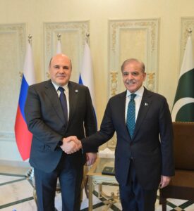 PM Sharif, PM Mishustin agree to pursue robust dialogue, cooperation between Pakistan, Russian Federation