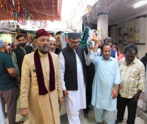 Charge d’Affaires Warraich, Pakistani Zaireen participate in Khawaja Nizamuddin Aulia (RA) Urs 