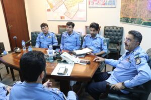 IG Islamabad holds law and order meeting at CPO
