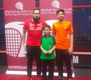 Rayyan claims silver at Doha Qatar Int'l Junior Squash C'ship