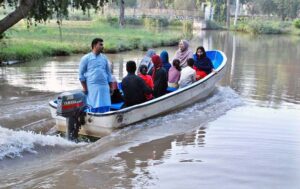 Children enjoy horse riding in National Park.
