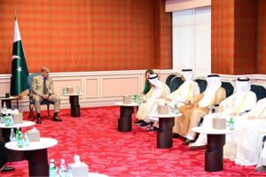 A delegation of Qatar Businessmen Association calls on Prime Minister Muhammad Shehbaz Sharif