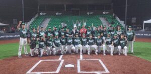 Ambassador Faisal Niaz Tirmizi, Pakistan's Envoy to the UAE in a group photo with Pakistani baseball team after their victory over India with a score of 12-0 in the ongoing Arab Classic Dubai-2024