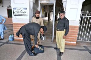 Railway police remain on high alert, thoroughly inspecting passengers' luggage at the railway station to ensure safety and security after the Balochistan incident.