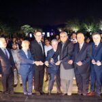 Federal Minister for Interior Mohsin Naqvi inaugurating Cascade Facilitation Center in Diplomatic Enclave Islamabad