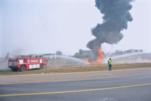 Pakistan Airports Authority conducts a full-scale emergency exercise at Multan International Airport to test staff preparedness and equipment functionality.