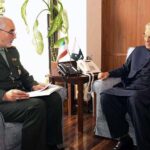 H.E Brig General Hojjatollah Qoreishi Deputy Minister for Defence of Islamic Republic of Iran Called on Minister for Defence & Defence Production, Khawaja Muhammad Asif in federal capital