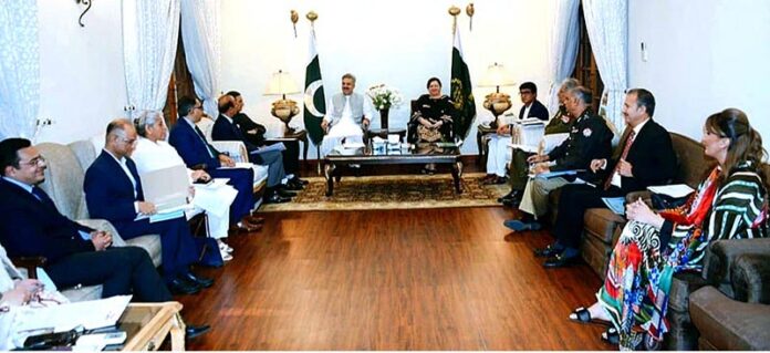 Mr. Justice Yahya Afridi Chief Justice of Pakistan /Chairman LJCP in a meeting with other stakeholders on jail reforms