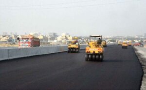 Construction work is in full swing on Malir Expressway, a 39-kilometer-long dedicated corridor project of Sindh government that directly connects Korangi and South districts of Karachi to Super Highway.