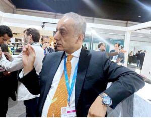Federal Minister for Petroleum, Dr. Musadik Malik visits the Pakistan pavilion at the COP29 Global Climate Summit. During his visit, he commended the efforts of Ministry of Climate Change and Environmental Coordination in highlighting the country's contributions to global climate finance negotiations.