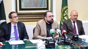 Federal Minister for Religious Affairs and Inter-Faith Harmony, Chaudhary Salik Hussain announced Hajj Policy 2025 during Press conference in federal capital.