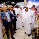 Secretary of the National Heritage and Culture Division, Hassan Nasir Jamy, visit on the Saudi Arabia Embassy stall during the opening ceremony of the 'Annual Ten-Day Folk Festival Lok Mela' at Lok Virsa in the federal capital