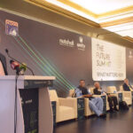 Federal Minister for Petroleum, Dr. Musadik Malik addressing the Eighth Edition of Future Summit as a keynote speaker