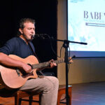Folk singer and musicologist Arieb Azhar Performing musical presentation folk music and sufi poetryat the National Academy of Performing Arts-(NAPA)
